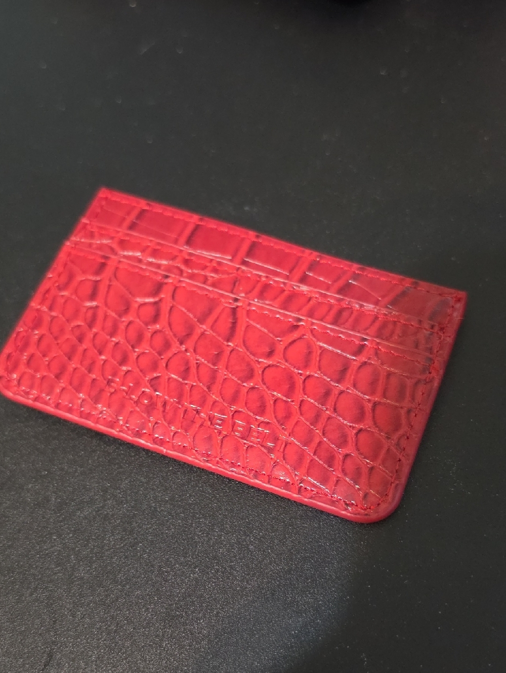 B-Low The Belt Red Croco Wallet